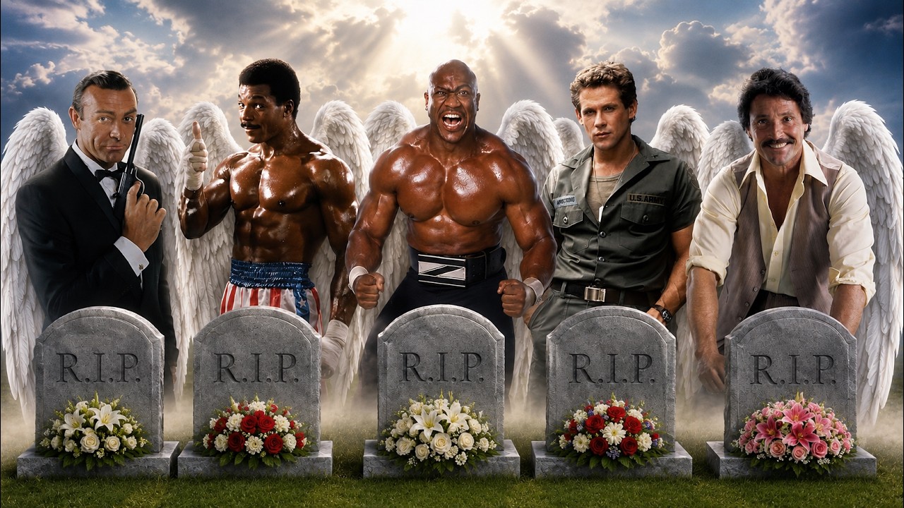 30+ Hollywood action stars who passed away between 2020 and 2025