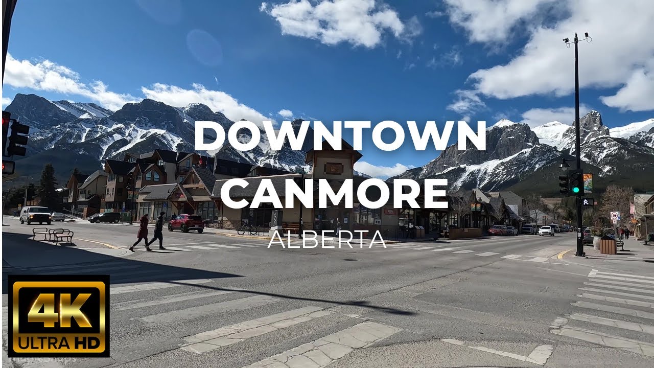 Canmore | Walking Around Downtown Canmore | Alberta, Canada | Spring