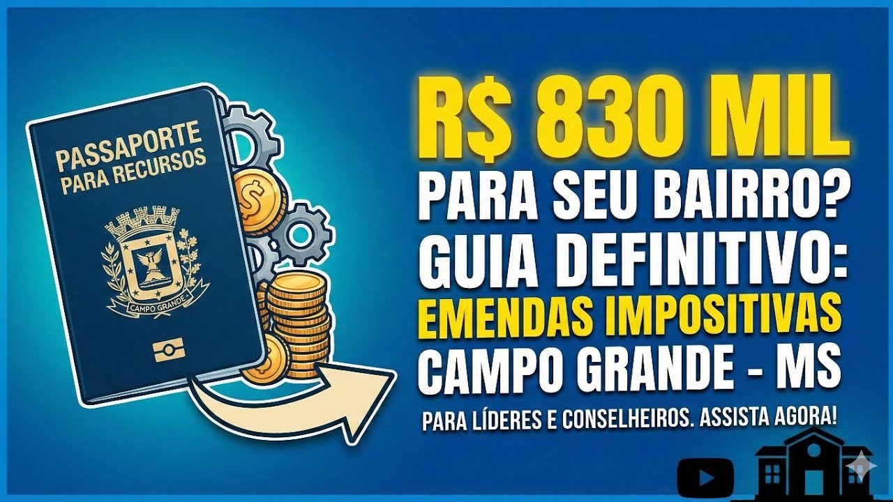 ​R$ 830 Mil por Vereador: Como Seu Bairro Pode Acessar Esse Recurso?