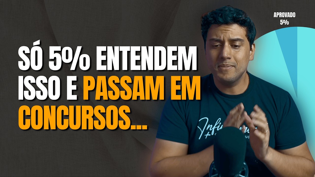 Os Maiores ERROS na hora de estudar para Concurso Público (E Como Ser Aprovado)