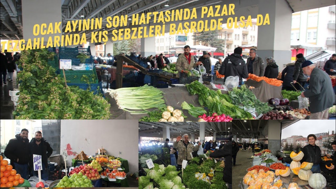 Ankara Pursaklar Cumartesi Semt Pazarı’nda bugün yoğunluk vardı ama vatandaşın gündemi değişmedi: