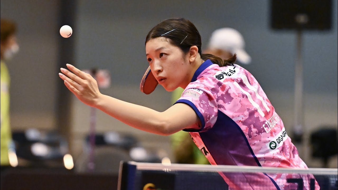 松島美空 vs 田口瑛美子 TBESTGAME 京都カグヤライズ  vs 九州アスティーダ ノジマTリーグ2024-2025 2024年11月16日 山科地域体育館【卓球 Tリーグ公式】
