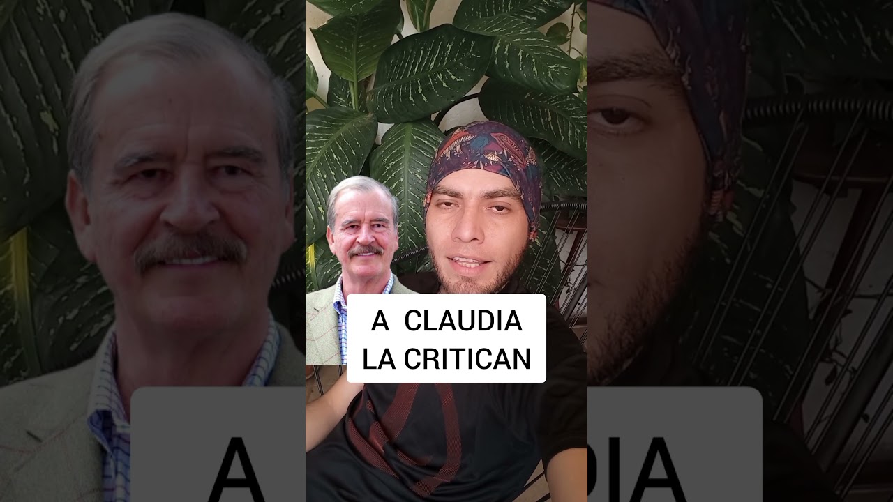a Claudia la critican...