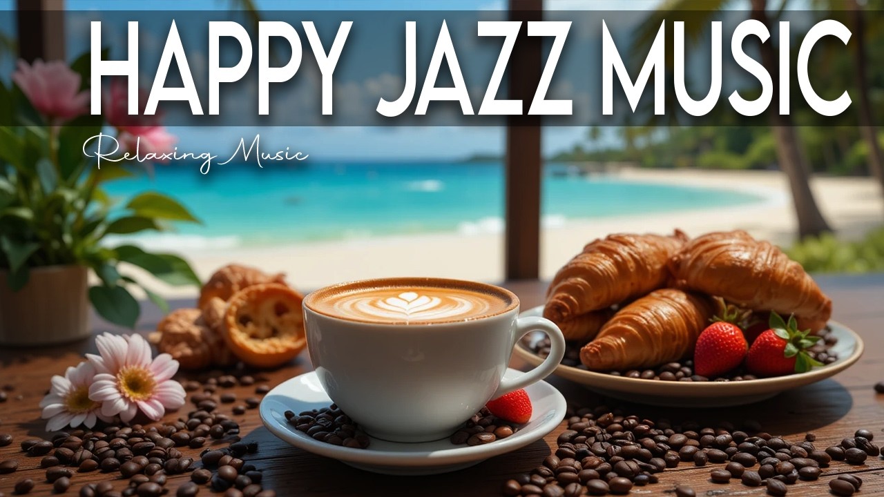 Happy Jazz Music ☕ Bossa Nova background for Studying, Working & Relaxing