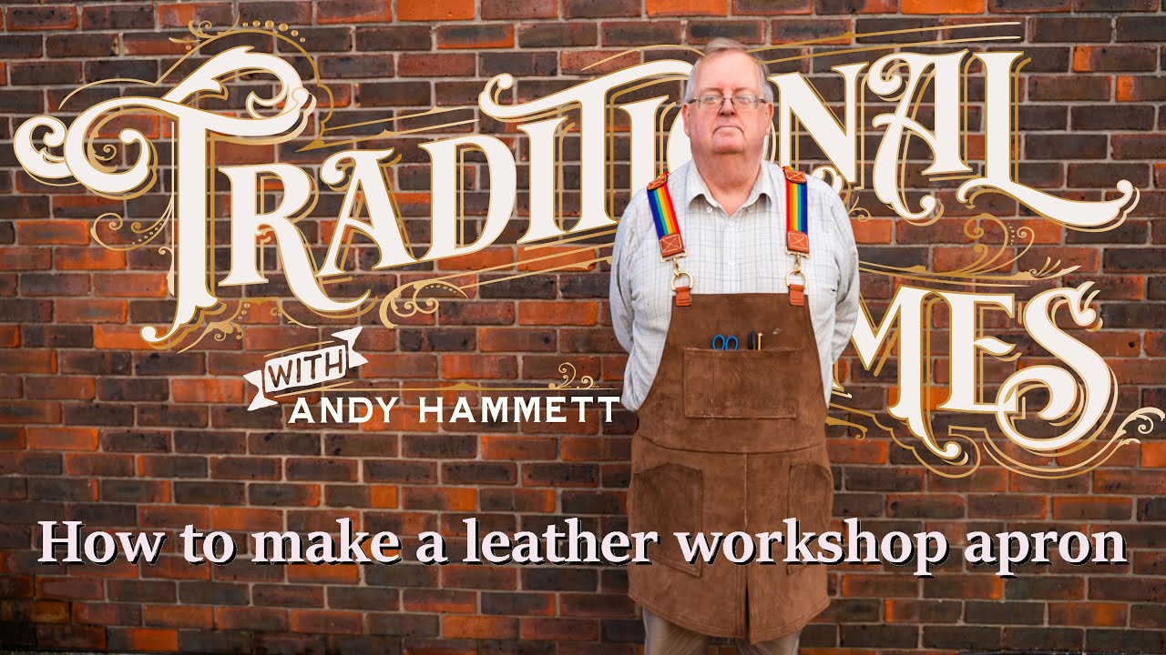18. How to make a leather workshop apron