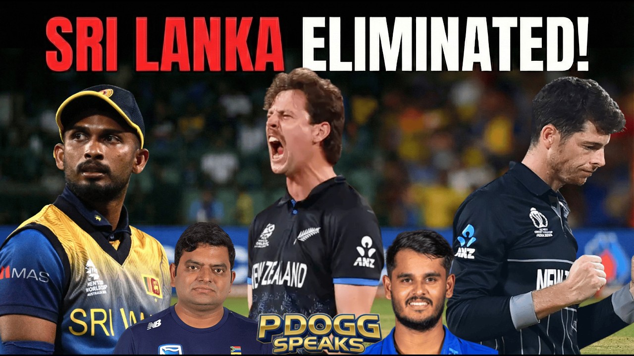 Rachin & Santner Eliminate Sri Lanka! | SL V NZ Match Review | T20 World Cup | Pdoggspeaks