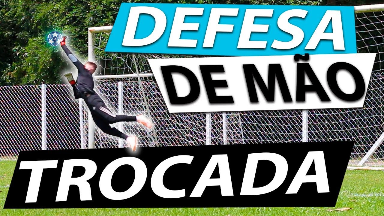APRENDA DEFESA DE M&Atilde;O TROCADA - O IGOR FECHOU O GOL (Lances efetivos de futebol) {BZK}