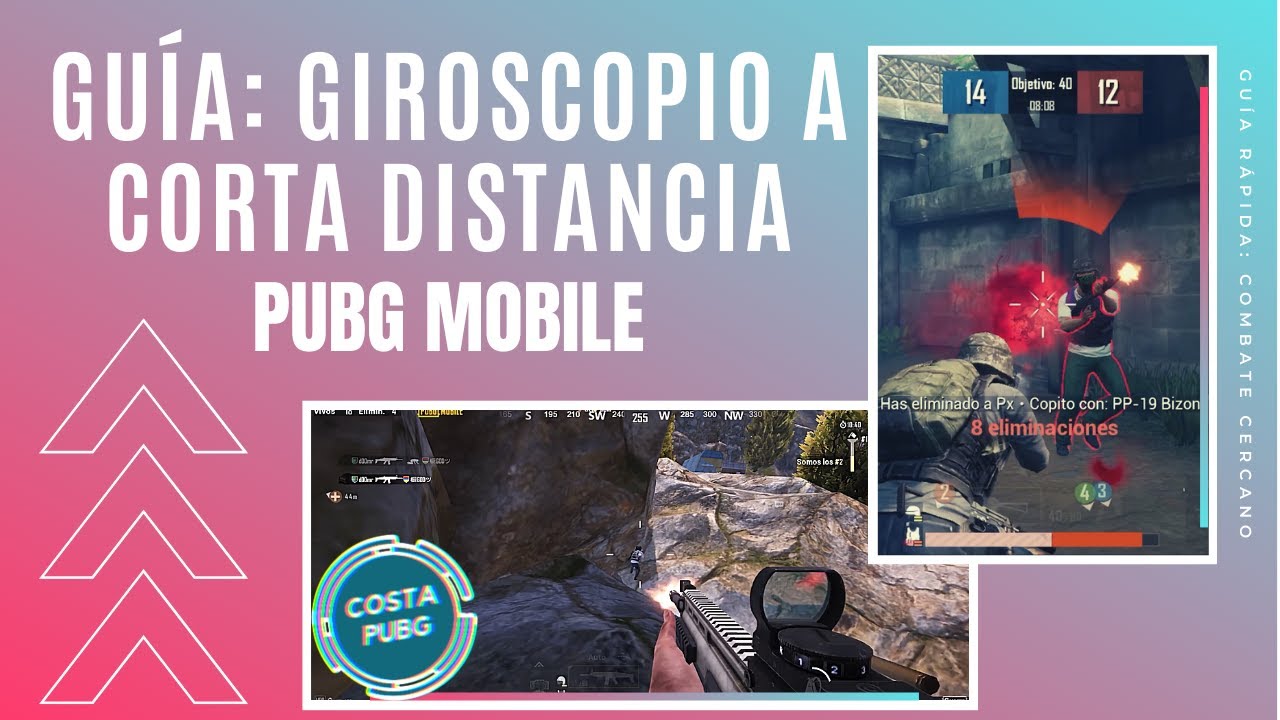 COMBATE A CORTA DISTANCIA: ¿Giroscopio o ADS? (+Uso del Modo FPP) - PUBG Mobile