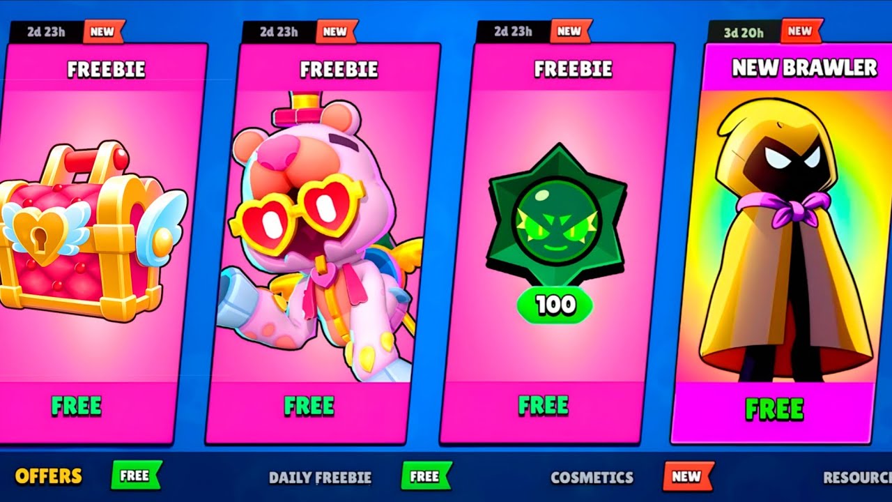 RECORD VELENTINE GIFT BOXES 🎁😱 BRAWLSTARS NEW UPDATE 