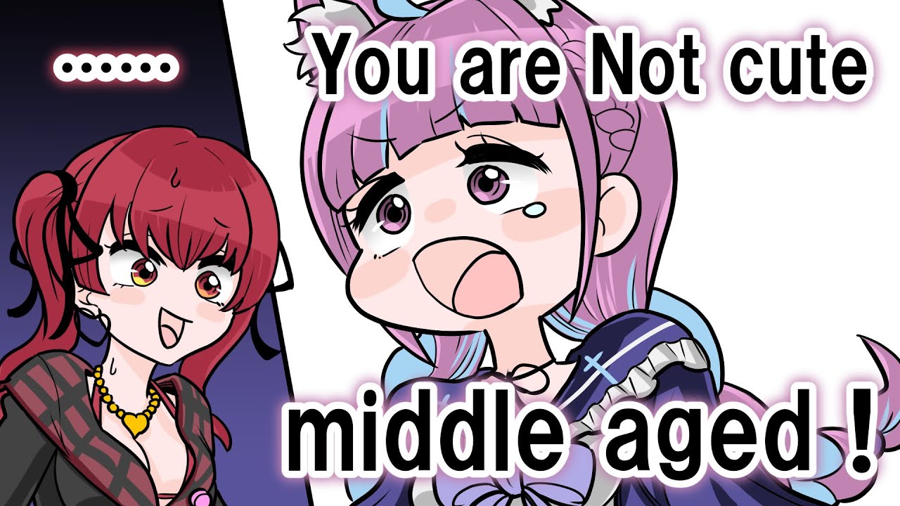 Aqua tells Marine the truth [Animated Hololive/Eng sub][Minato Aqua/Houshou Marine]