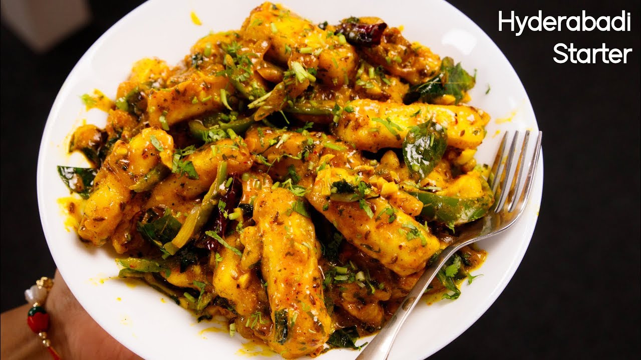 Paneer Majestic Recipe - Restaurant Style Hyderabadi Starter - CookingShooking