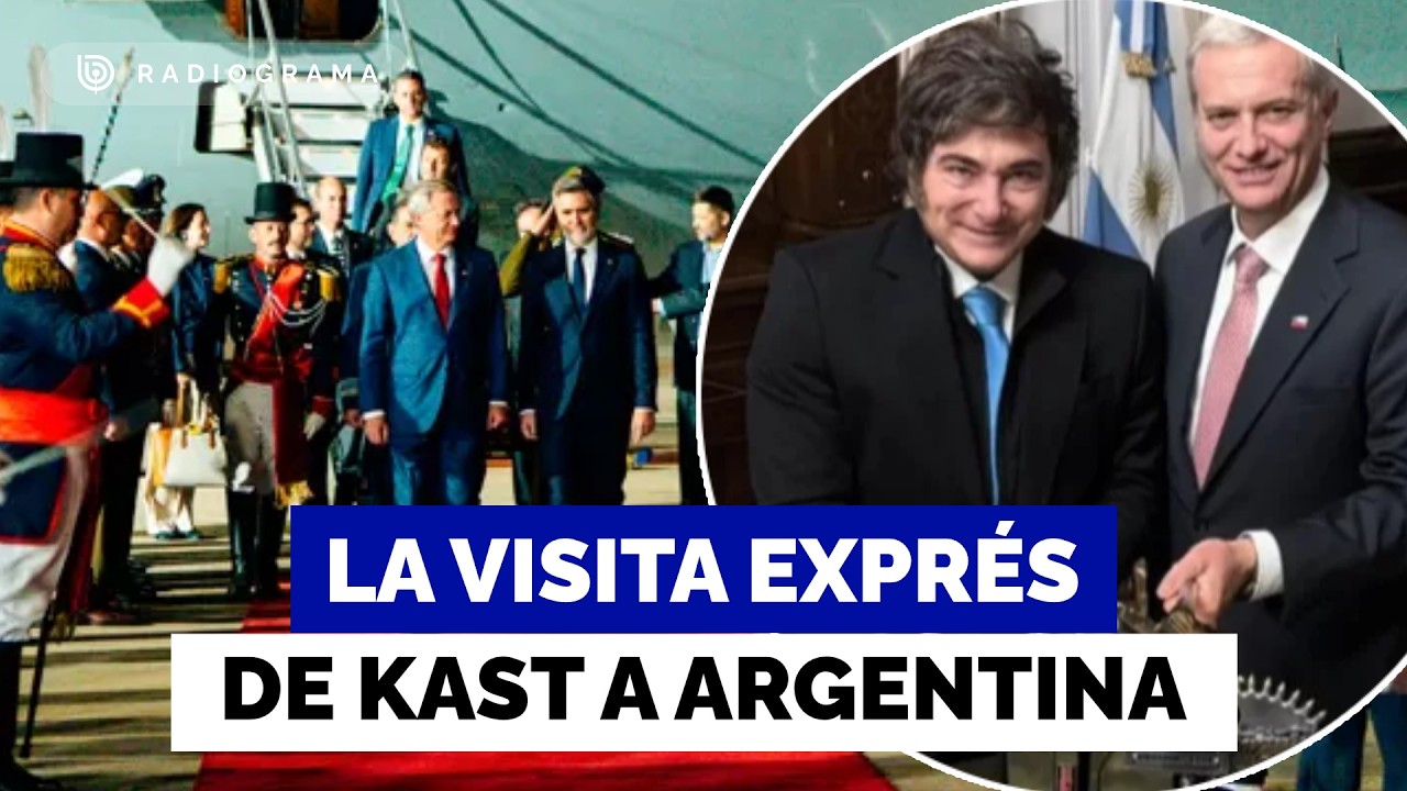 La visita expr&eacute;s de Kast a Argentina: reuni&oacute;n con Milei y expectaci&oacute;n por caso Apablaza