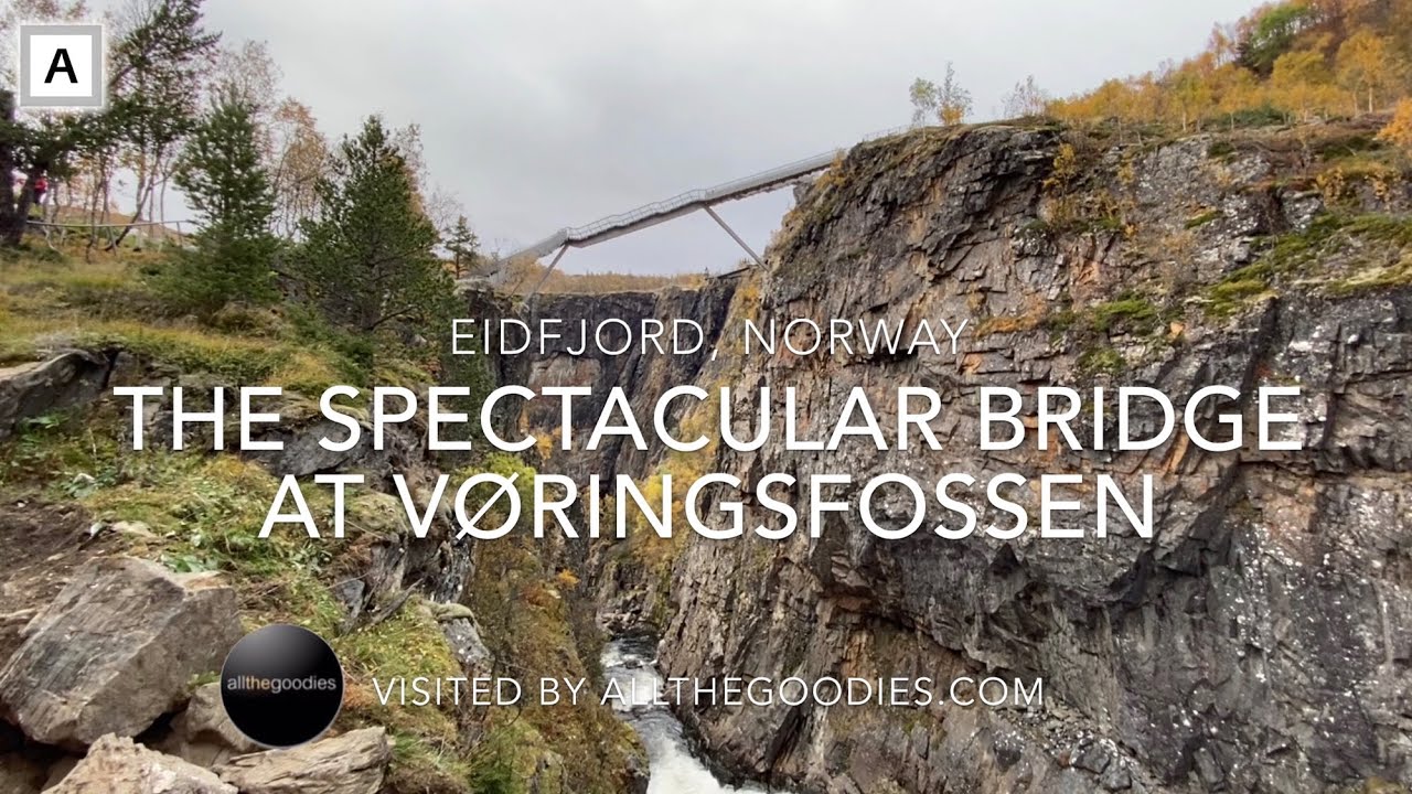 The spectacular new panorama bridge over Vøringsfossen waterfall, Norway | allthegoodies.com