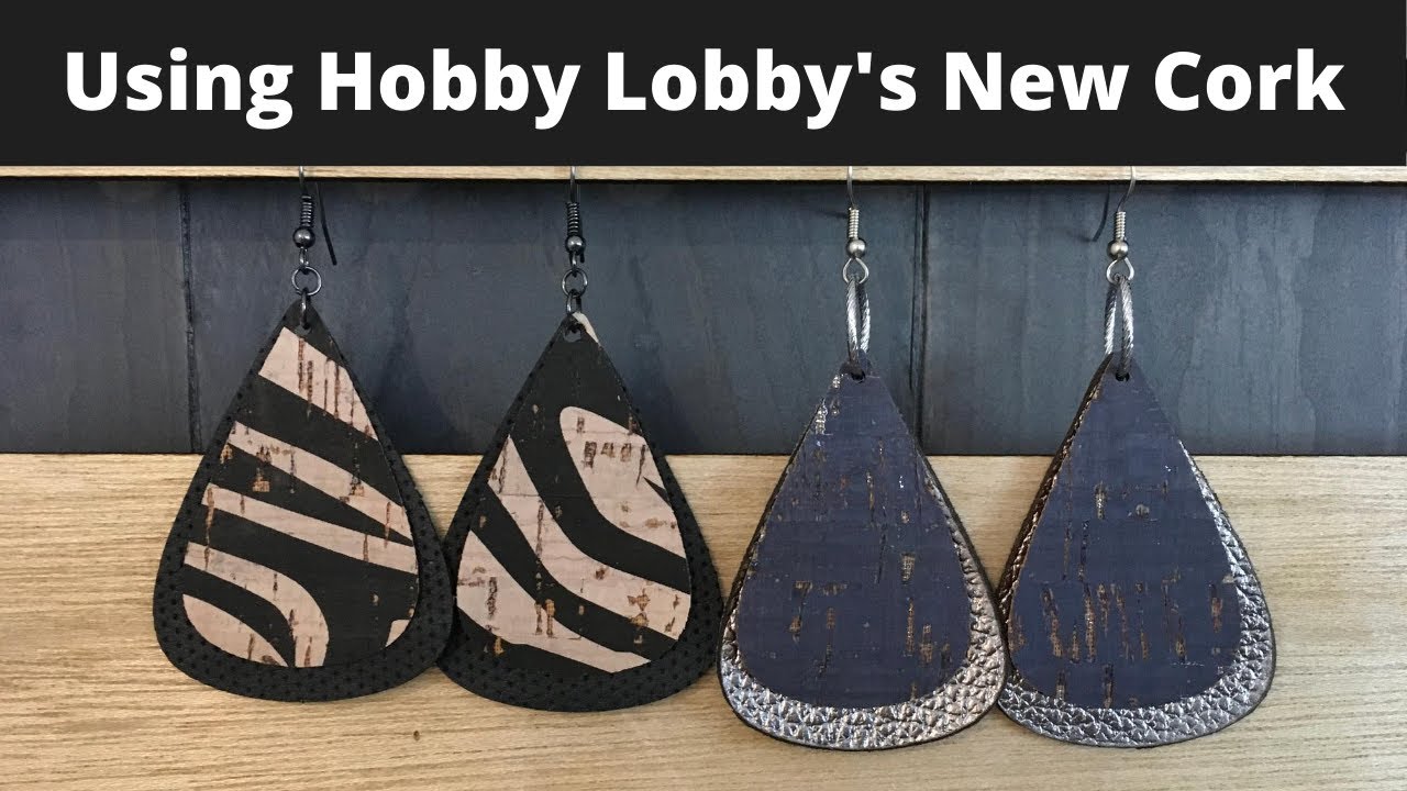 Using the New Cork Fabric From Hobby Lobby with My Cricut