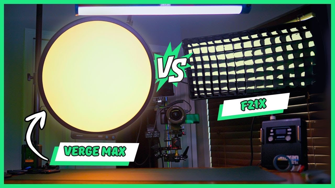 Najlepsze światło kluczowe dla tw&oacute;rc&oacute;w? | Amaran Verge Max vs F21X