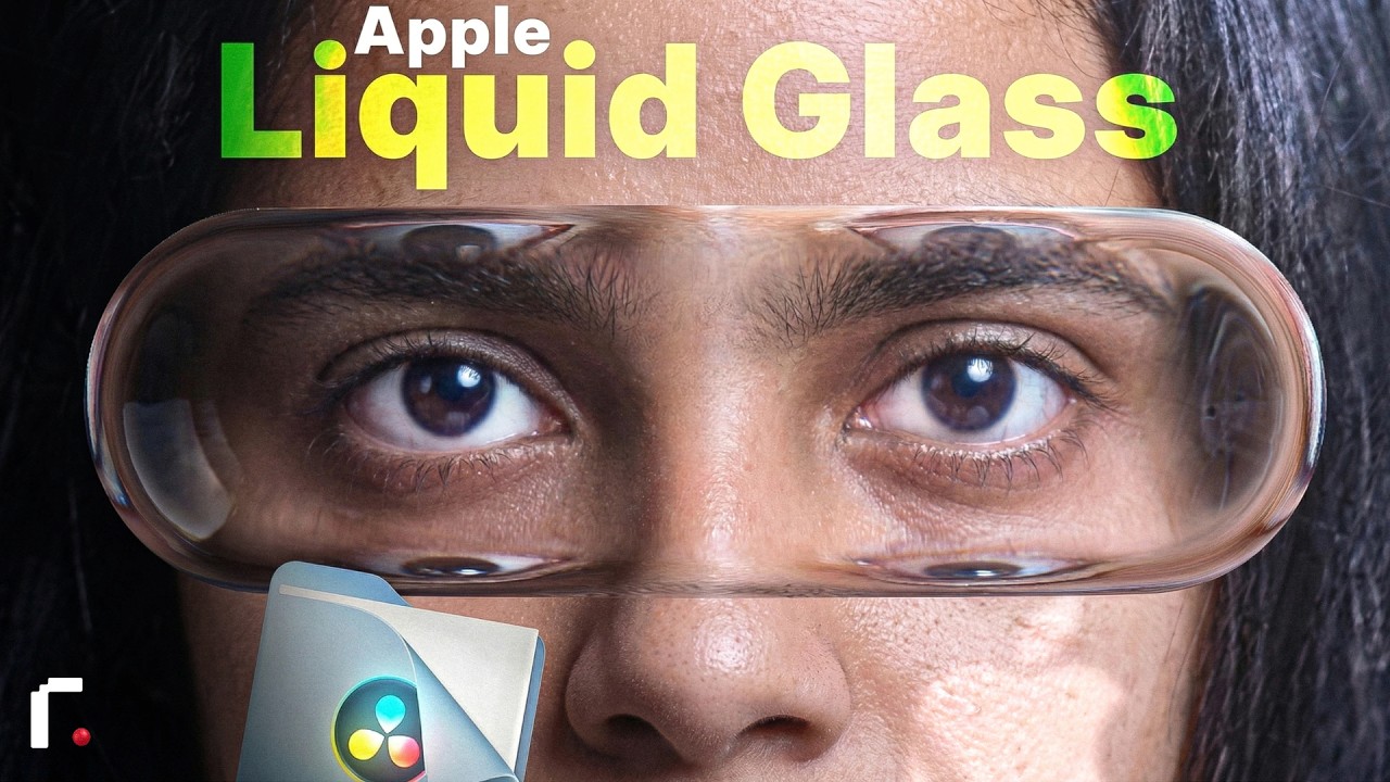 How to Animate Like Apple in DaVinci Resolve (Liquid Glass UI Animation)
