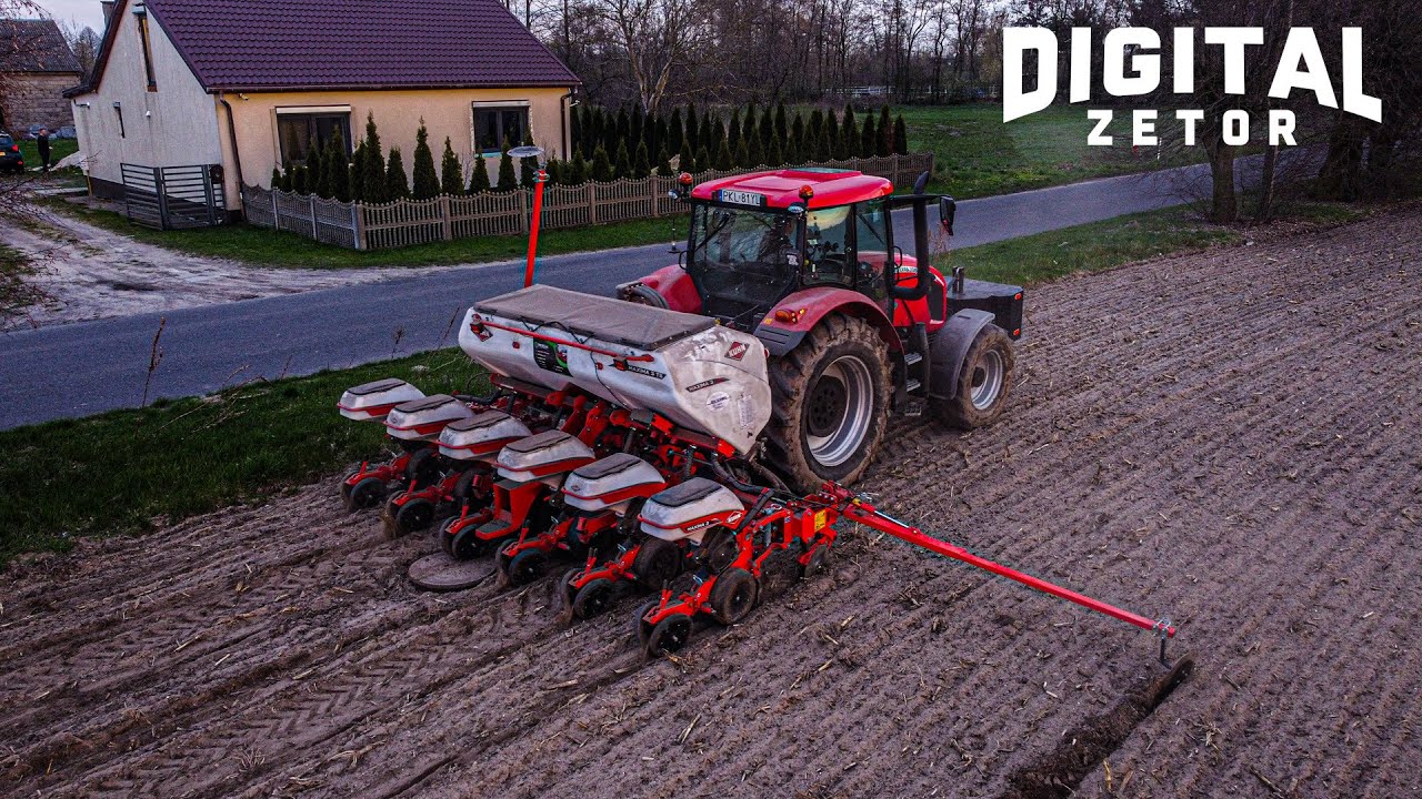 🔥Siewy przy Zachodzie z Zetkiem!🔥UR-PIETRZAK!🔥Uprawa i Siew Kukurydzy!🔥Zetor,Agro-masz,Kuhn🔥