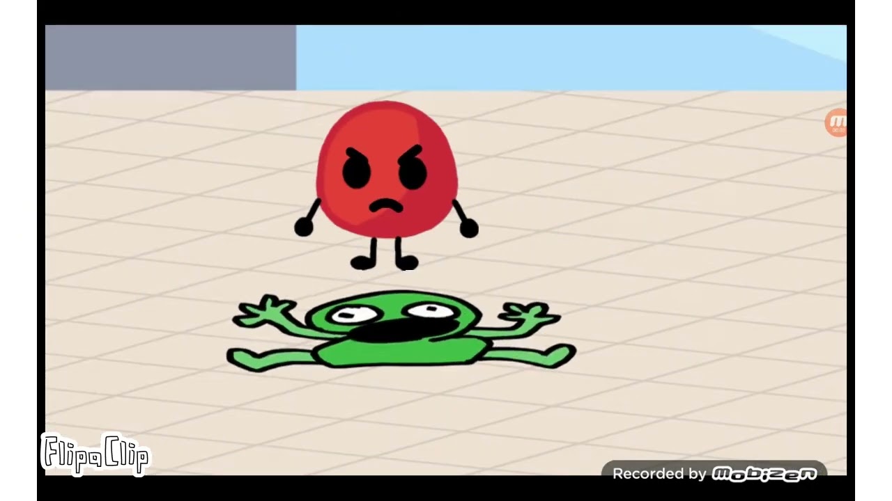 Bally peleando con two #tpot #bfdi | hecho por tuttituber