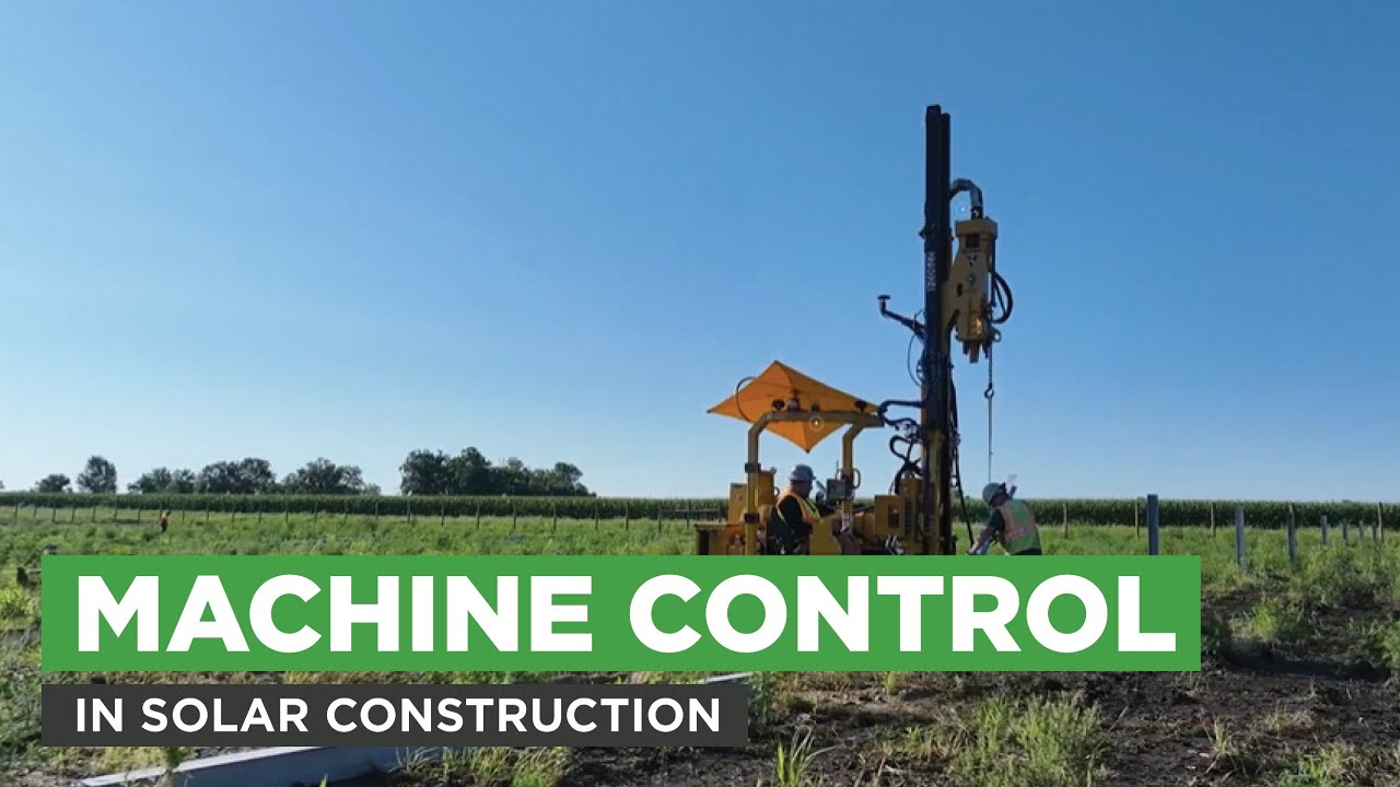 Machine Control in Solar Construction: Zenith Tech’s Innovative Approach