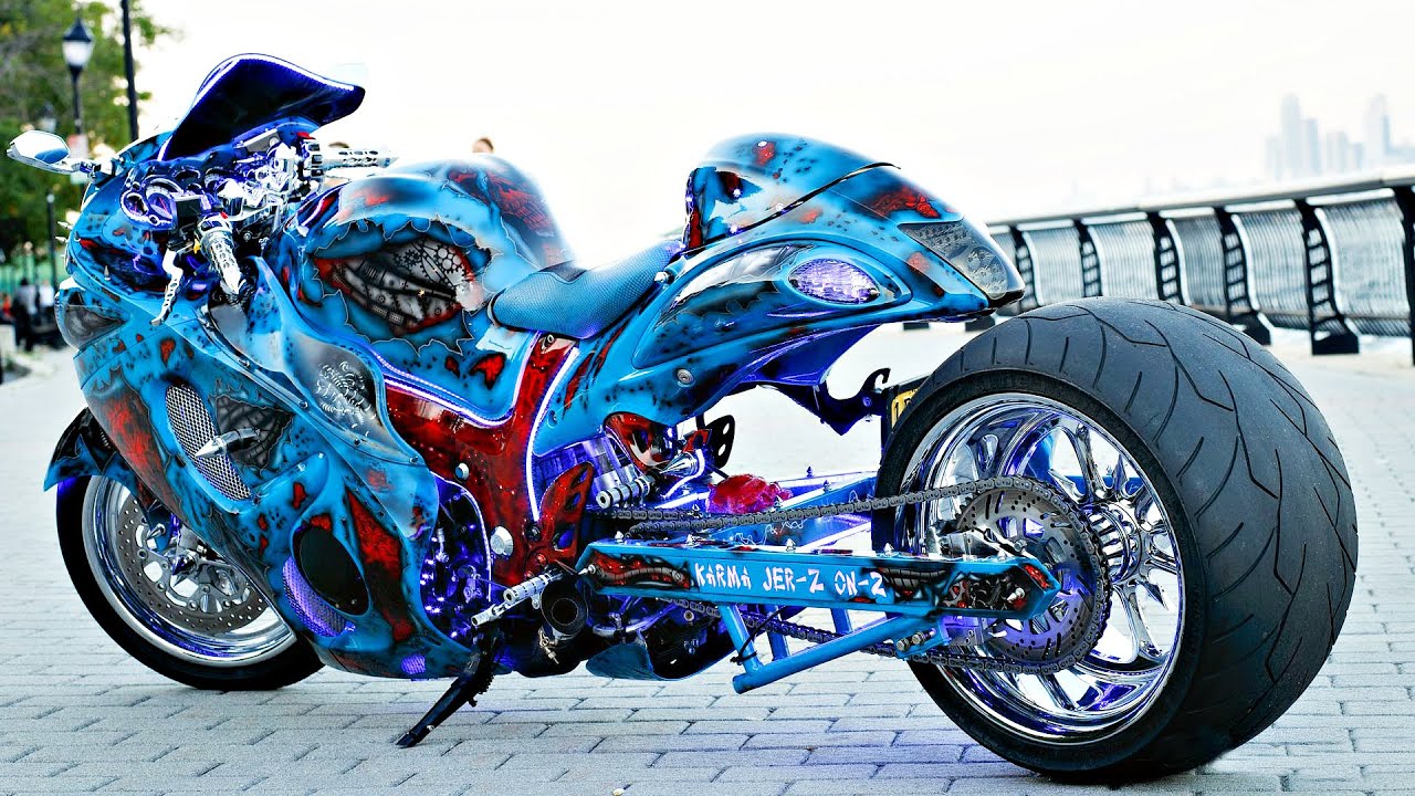 🚀 Suzuki GSX 1300R Hayabusa - Кастом 💪!