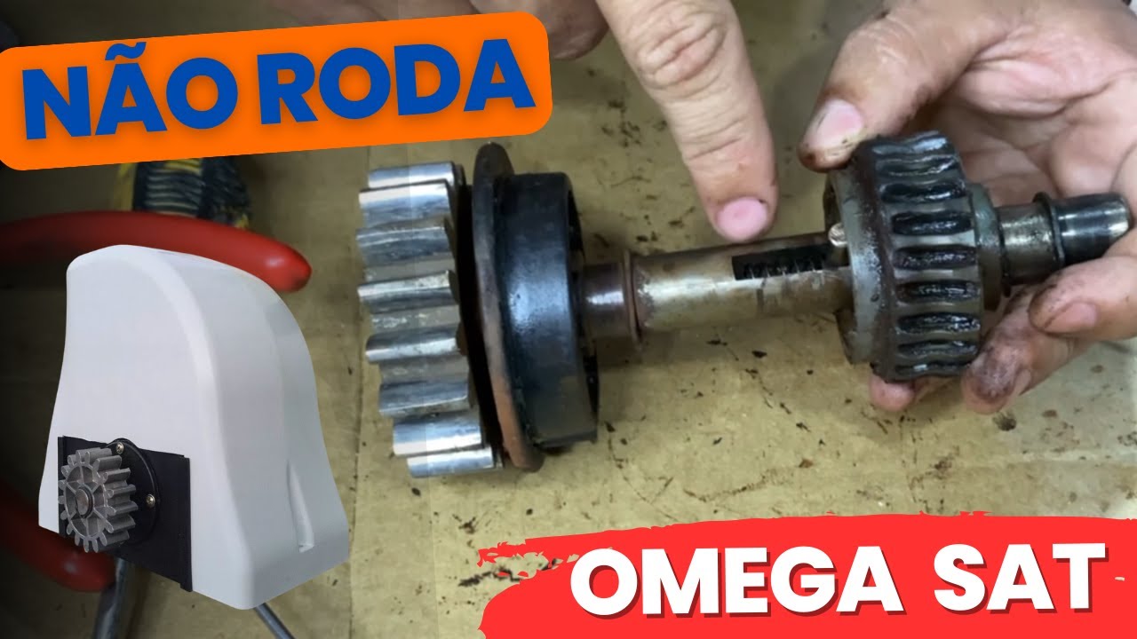 Portão eletrônico omega faz barulho mais não anda, como Resolver Passo a Passo