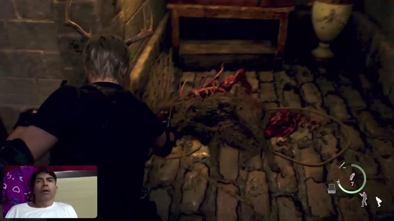 RESIDENT EVIL 4 REMAKE SOLO A CUCHILLO Y GRANADAS ! SOLO POR DIVERTIRNOS