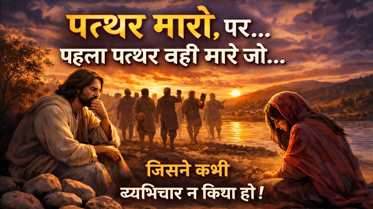 पत्थर सिर्फ वही लोग मारेंगे best motivational story of Jesus | जीसस और एक स्त्री की कहानी 