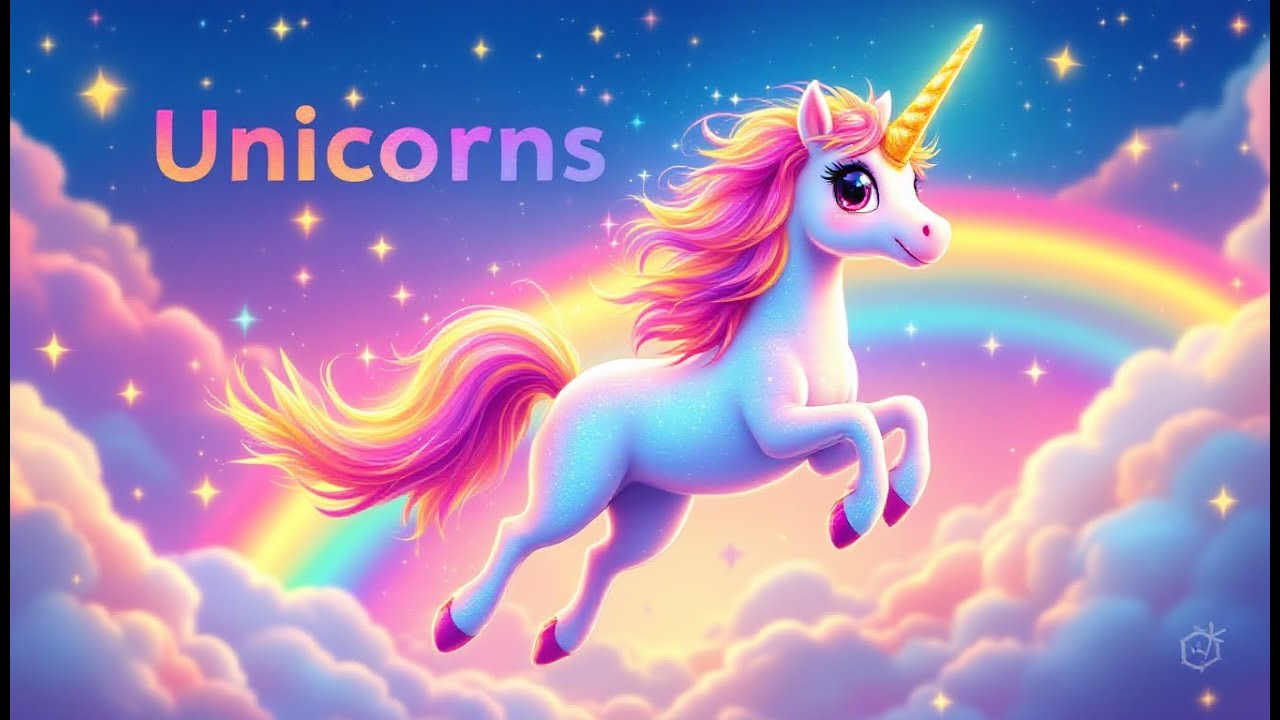 Unicorns in the Sky | Dreamy Unicorn Song for Kids | Magical Rainbow Fun & Sing-Along!