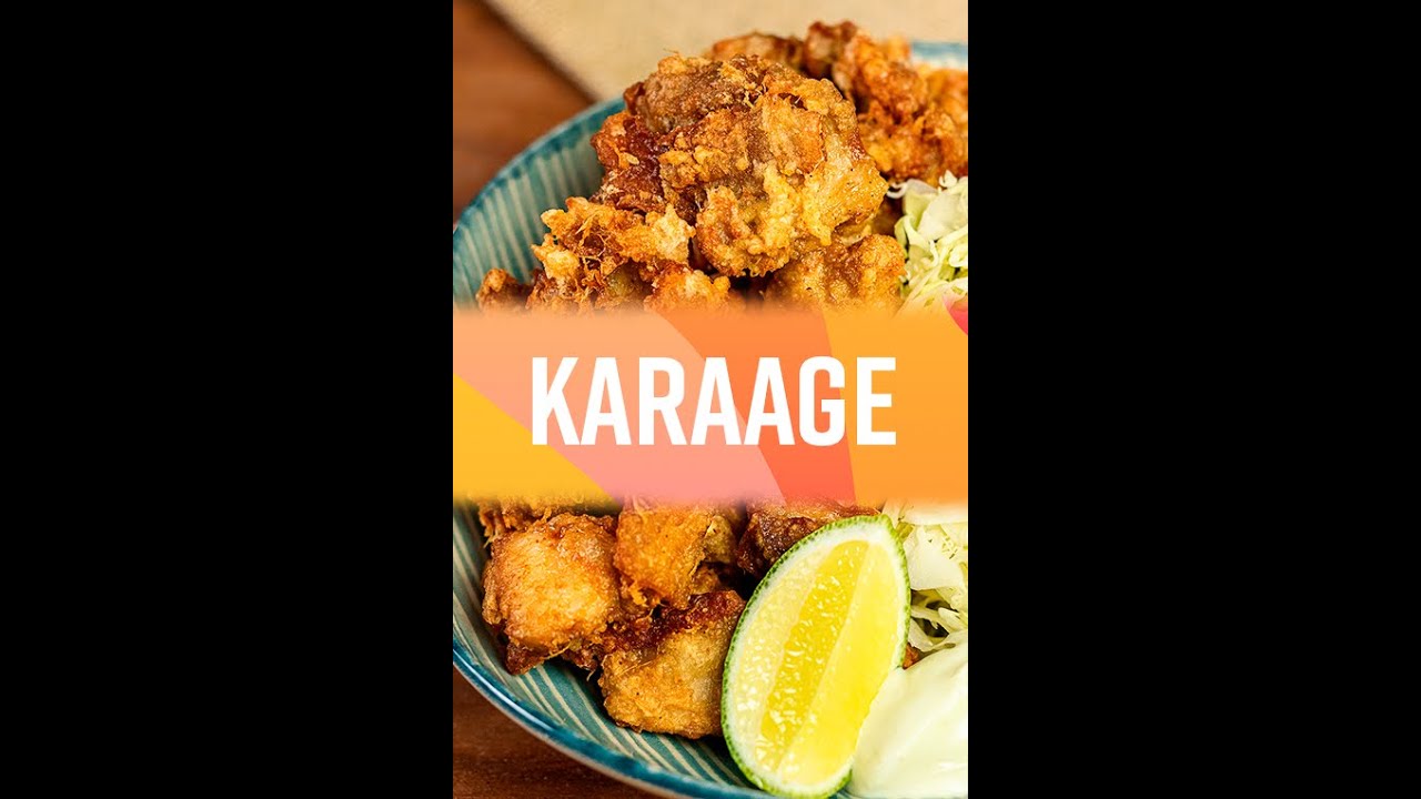 COMO FAZER FRANGO FRITO JAPON&Ecirc;S (KARAAGE) #shorts