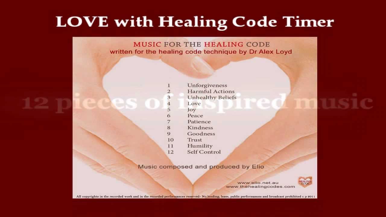 Official Healing Code Timer written for The Healing Code by  Dr Alex Loyd