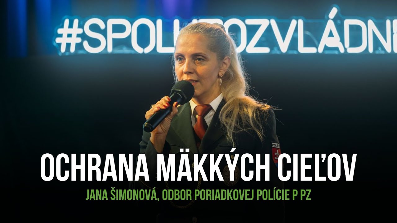 JANA ŠIMONOVÁ: OCHRANA MÄKKÝCH CIEĽOV