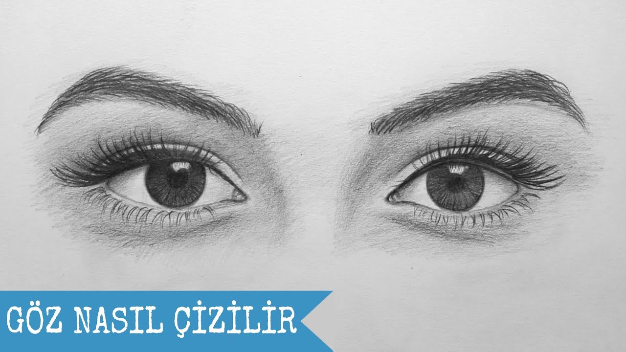 Çizim Ders 16 / Göz Çizimi Nasıl Yapılır