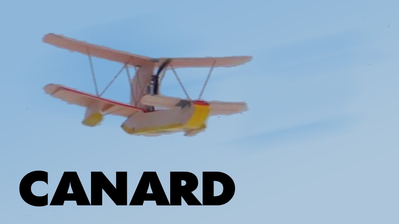 Trineo-volador-canard VOLANDO| MrCuervoRC |