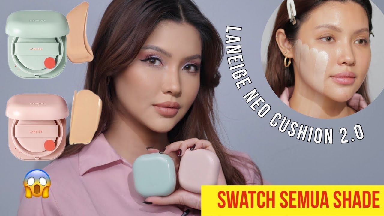 LANEIGE NEO CUSHION 2.0 TERBARU 2023 | SWATCH SEMUA WARNA ~