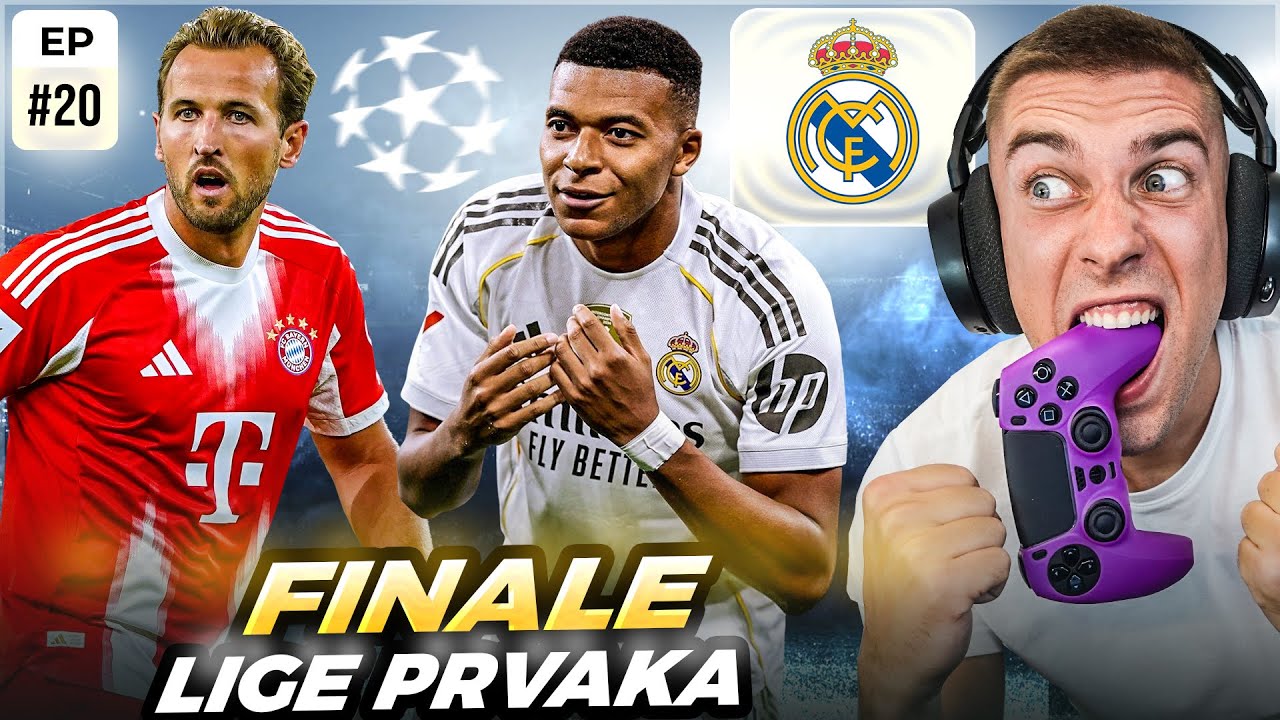 POSLJEDNJA EPIZODA I FINALE LIGE PRVAKA PROTIV BAYERNA ! REAL MADRID KARIJERA #20