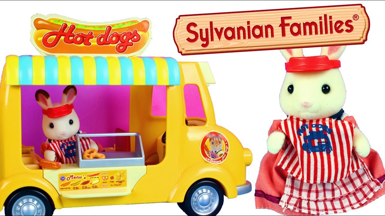 Sylvanian Families • Furgonetka z Hot Dogami • Epoch •  bajki po polsku