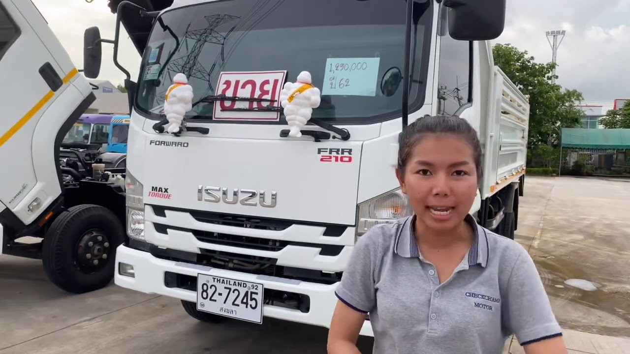 รีวิว6ล้อดั้มพ์ISUZU FRR210แรง 2คัน ปี62และชุดจดป้ายแดง มีเท่าไหร่ก็ไม่พอขายครับ#เชคแชมป์มอเตอร์