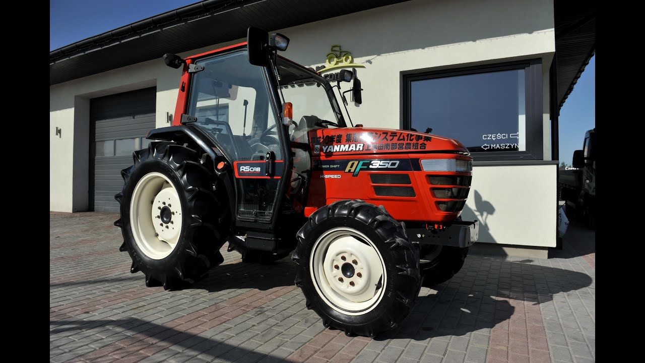 Yanmar AF350J 4x4 35KM ciągnik z kabiną www.TRAKTOR.com.pl