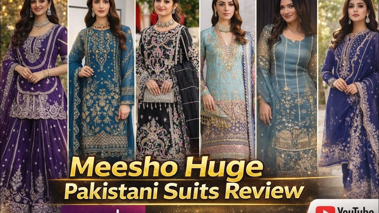 meesho pakistani suit 2026 | meesho pakistani dress review | affordable partywear meesho collection