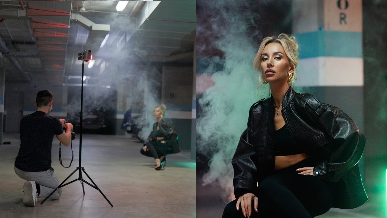 This MADE me fall in love with PHOTOGRAPHY...AGAIN! COLBOR CF5 fog machine