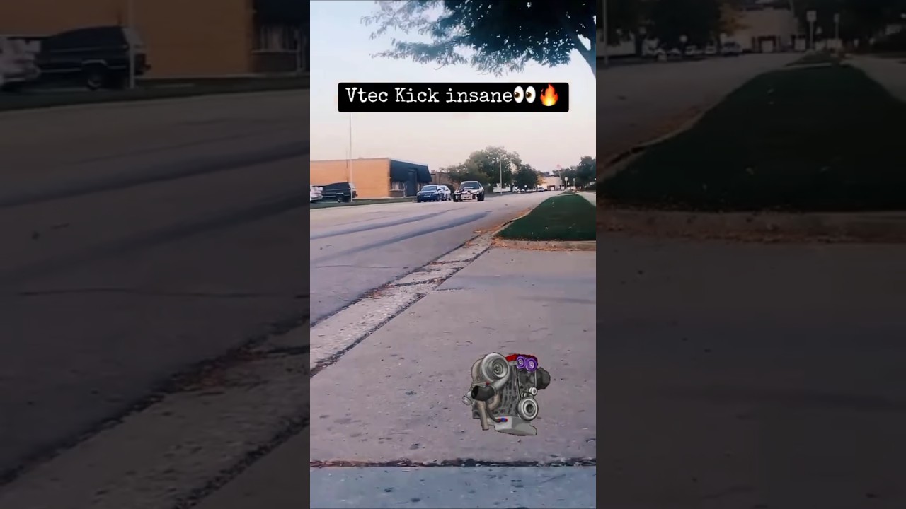 When the vtec kick in its insane #cars #jdm #honda #vtec