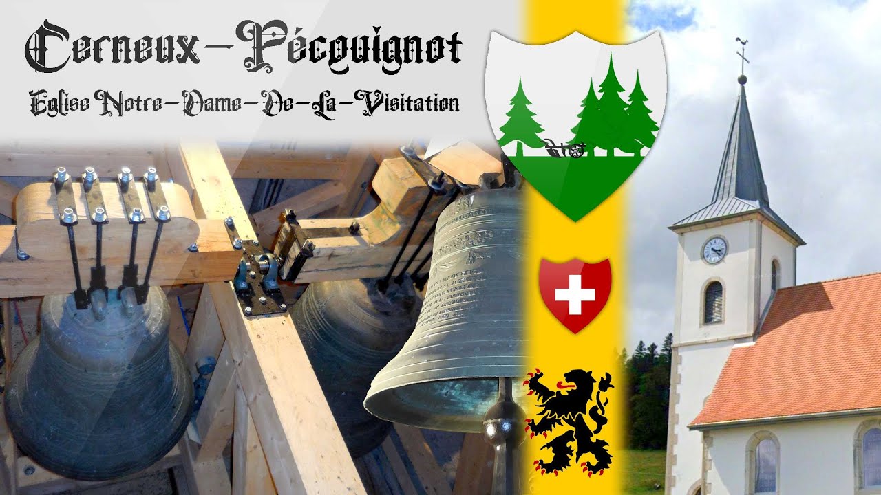 Cloches: Le Cerneux-Péquignot (CH-NE), Eglise Notre Dame De La Visitation