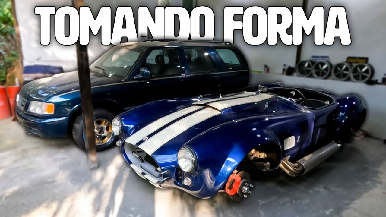 ME SURPREENDI COM O PROJETO DO SHELBY COBRA!! AT&Eacute; ME ANIMEI COM AS NOVAS MELHORIAS!! 🚀🔥