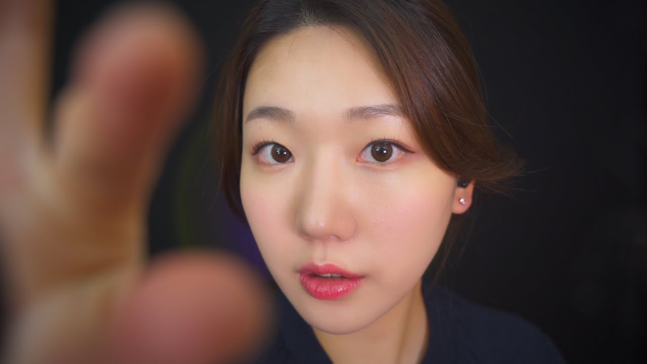 [ASMR] 얼굴에 붙은 고양이털 떼기 🐈‍⬛ | 핸드 무브먼트 시각적 ASMR