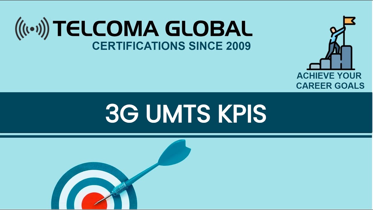 3G - UMTS KPIs (Key Performance Indicators) by TELCOMA Global