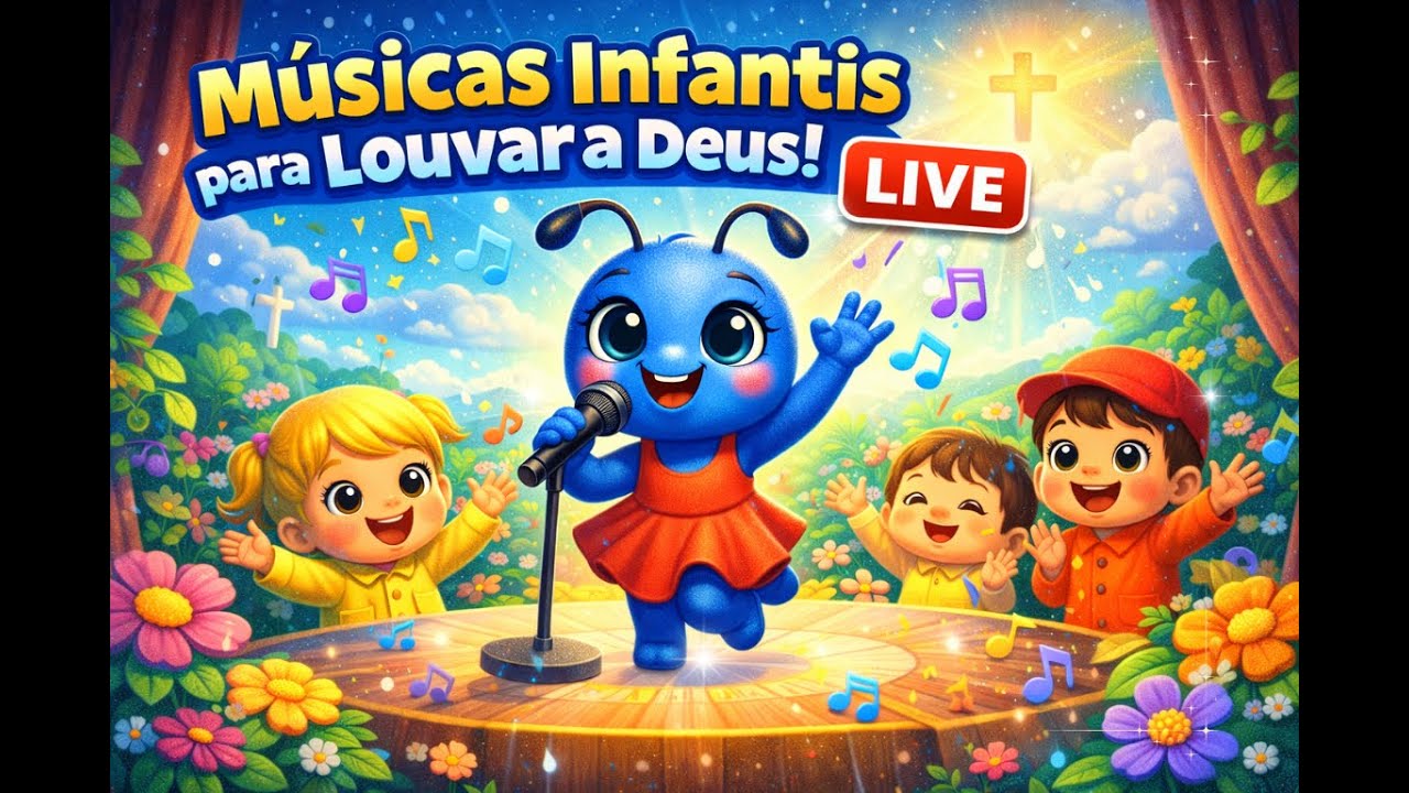 Músicas infantis para louvar a Deus