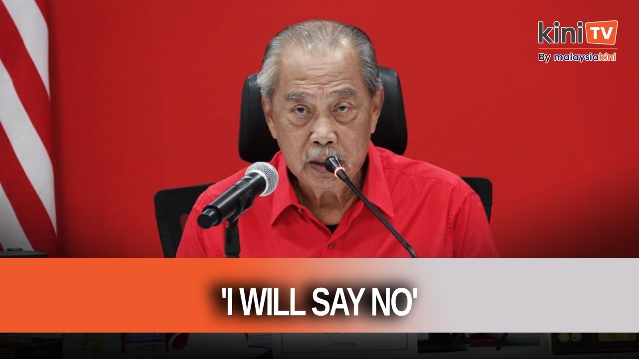 Muhyiddin stands firm against Hamzah rejoining PN