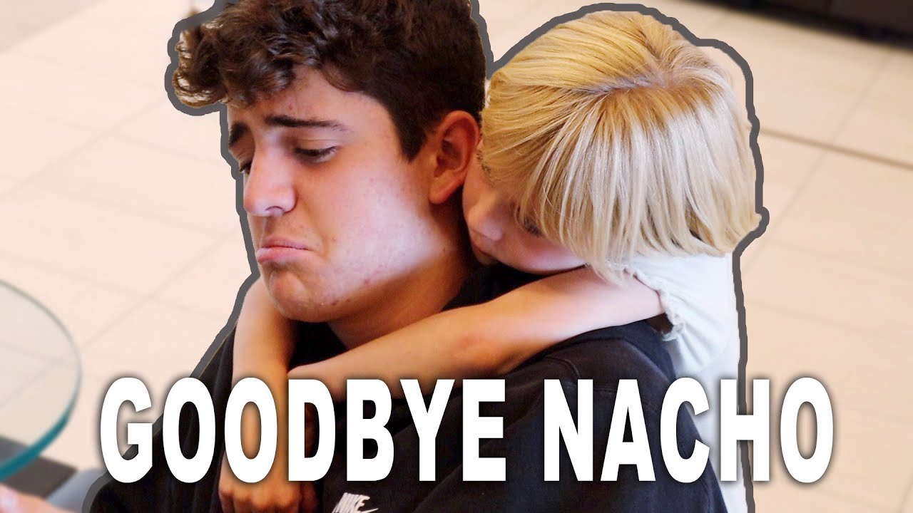 EMOTIONAL GOODBYE AT THE AIRPORT WITH NACHO