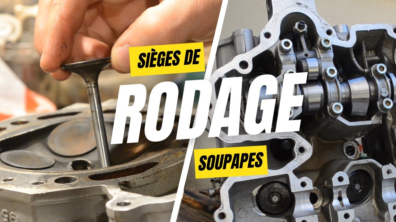 Rodage des Sièges de Soupapes ! - Moteur Rotax Aprilia 650 Pegaso