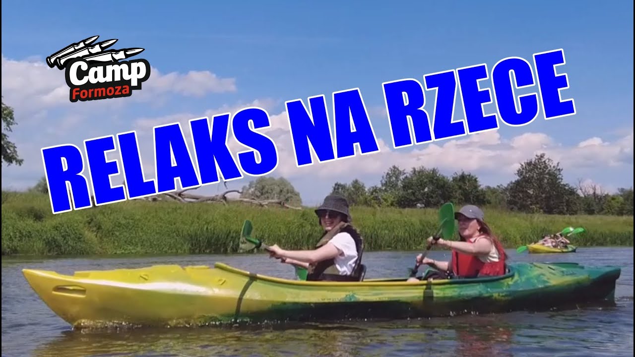 Rodzinny relaks na rzece